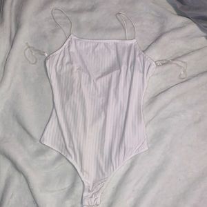 Medium White Rue21 Body Suit